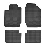 floor mats ( set, rubber, 4pc., black) TOYOTA COROLLA 01.02-08.07 combi